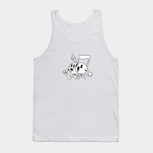 Cartoon Music Notes Tank Top